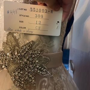 Layered Tulle Wedding Dress